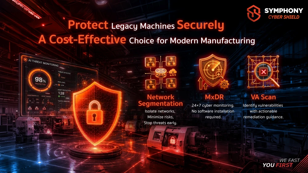 Protecting Legacy Machines Securely: A Cost-Effective Approach for Modern Manufacturing