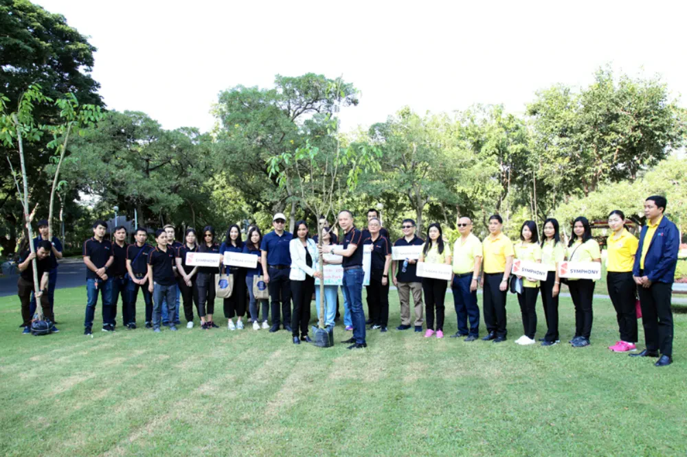 Change carbon dioxide to oxygen for the good breath in our community