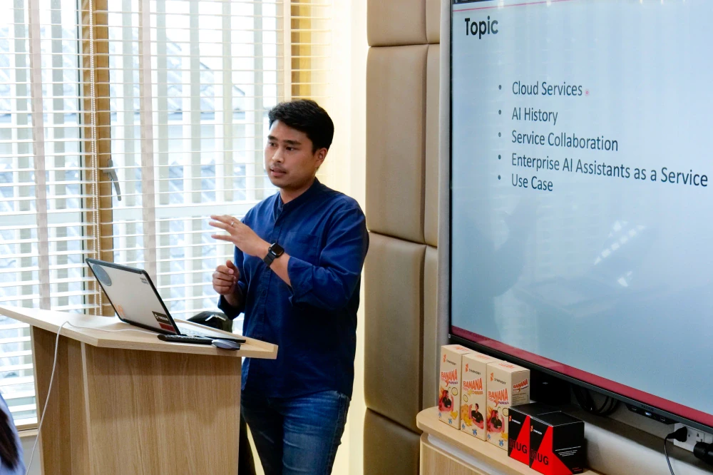 SYMPHONY จัดอบรม Enterprise AI Assistant & Cloud To Sales ให้กับ NET CUBE (THAILAND) CO., LTD.