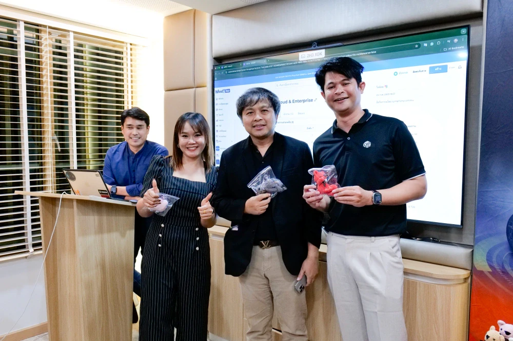 SYMPHONY จัดอบรม Enterprise AI Assistant & Cloud To Sales ให้กับ NET CUBE (THAILAND) CO., LTD.