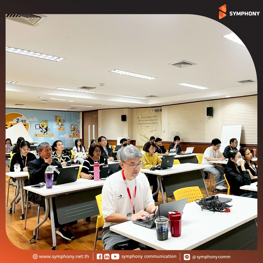 SYMPHONY จัดอบรม Cybersecurity Awareness Training ให้กับบุคลากรของ Nok Air