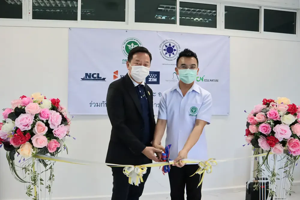 Symphony Communication Public Company Limited sponsors the Community Isolation Center Project by Rungtawan Nursing Care Co., Ltd.