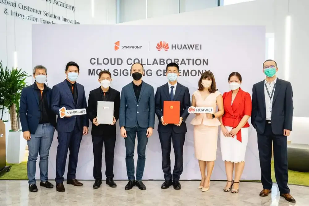 SYMPHONY – HUAWEI Sign MOU for Cloud Collaboration to accelerate Cloud Adoption and Digital Transformation for Thailand Market