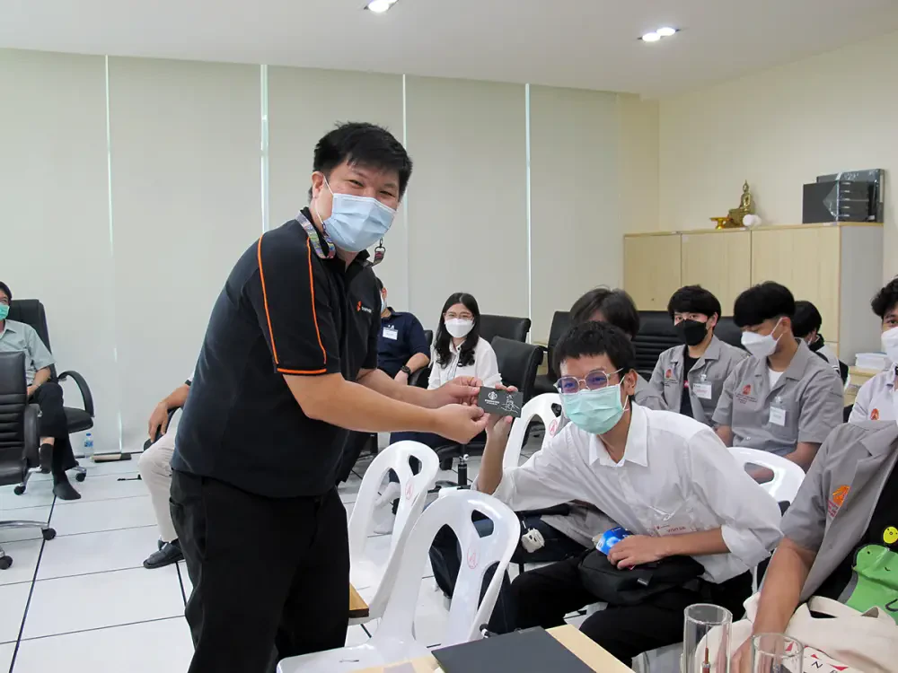 KMUTNB visited MCT Cable Landing Station, Rayong