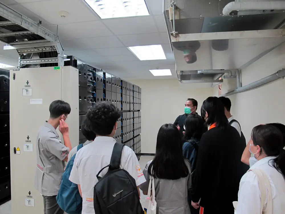 KMUTNB visited MCT Cable Landing Station, Rayong