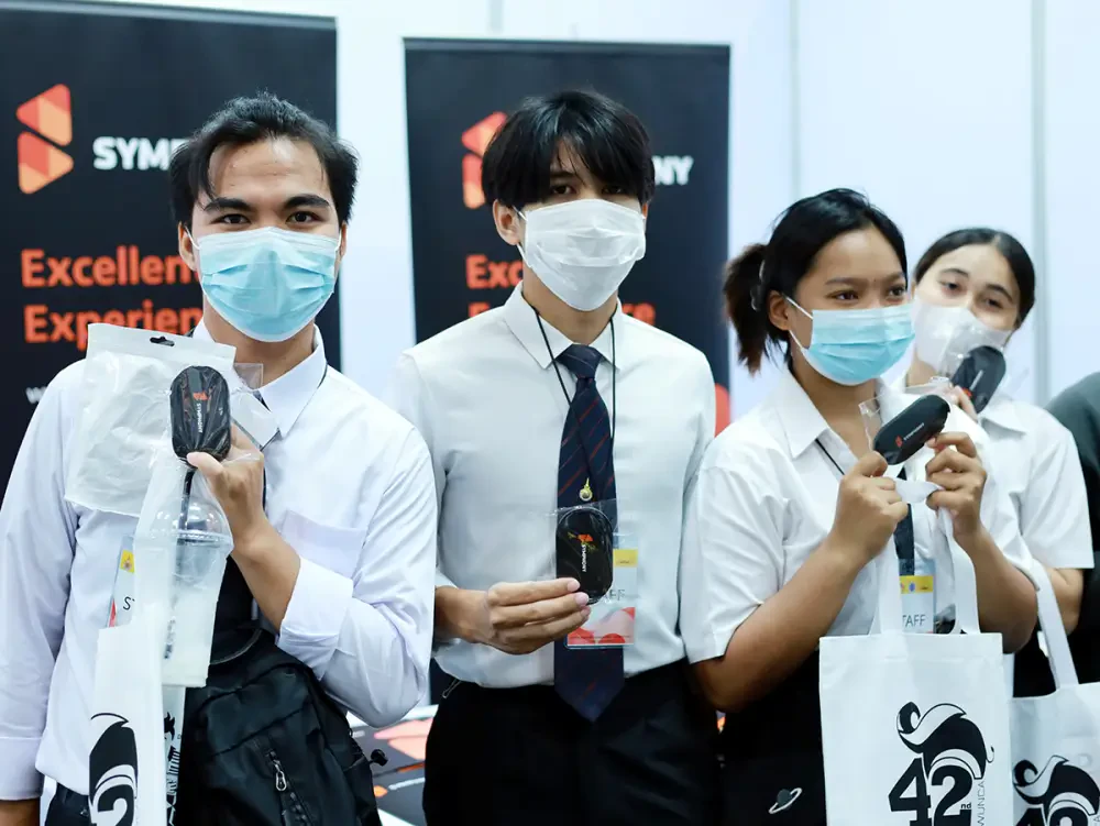 บริษัท ซิมโฟนี่ คอมมูนิเคชั่น จำกัด (มหาชน) ได้เข้าร่วมงานประชุมเชิงปฏิบัติการ  Workshop on UniNet Network and Computer Application (WUNCA) ครั้งที่ 41