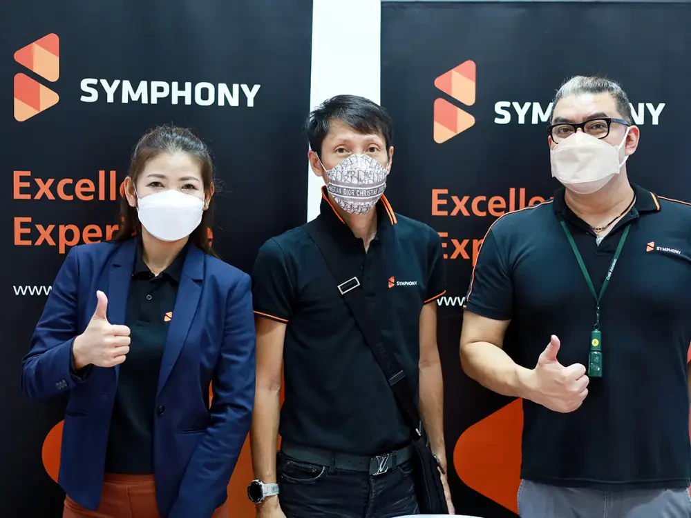 บริษัท ซิมโฟนี่ คอมมูนิเคชั่น จำกัด (มหาชน) ได้เข้าร่วมงานประชุมเชิงปฏิบัติการ  Workshop on UniNet Network and Computer Application (WUNCA) ครั้งที่ 41