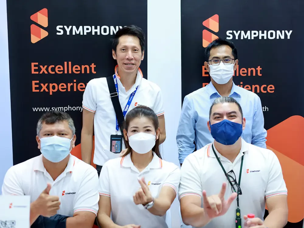 บริษัท ซิมโฟนี่ คอมมูนิเคชั่น จำกัด (มหาชน) ได้เข้าร่วมงานประชุมเชิงปฏิบัติการ  Workshop on UniNet Network and Computer Application (WUNCA) ครั้งที่ 41