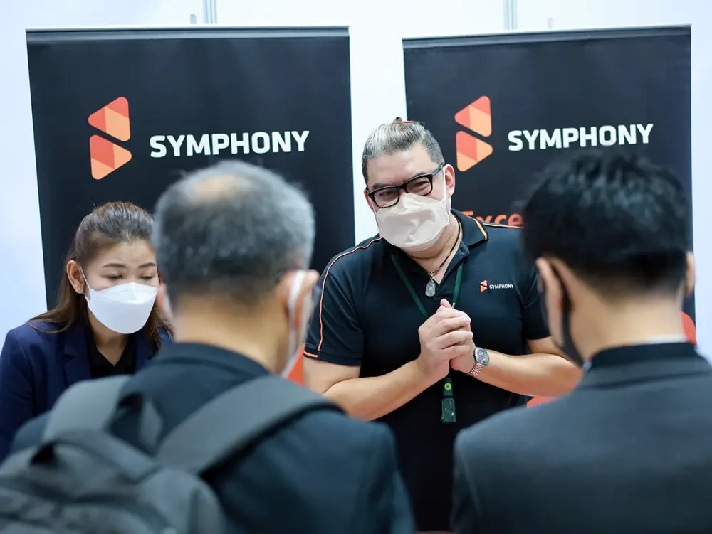 บริษัท ซิมโฟนี่ คอมมูนิเคชั่น จำกัด (มหาชน) ได้เข้าร่วมงานประชุมเชิงปฏิบัติการ  Workshop on UniNet Network and Computer Application (WUNCA) ครั้งที่ 41