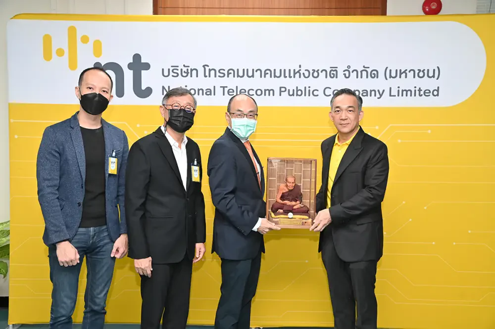 Symphony’s Executive has congratulated to a new appointed president of National Telecom Public Company Limited (NT)