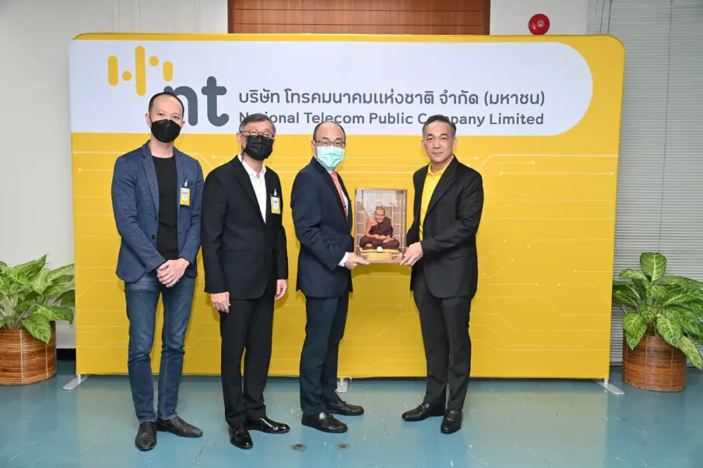 Symphony’s Executive has congratulated to a new appointed president of National Telecom Public Company Limited (NT)