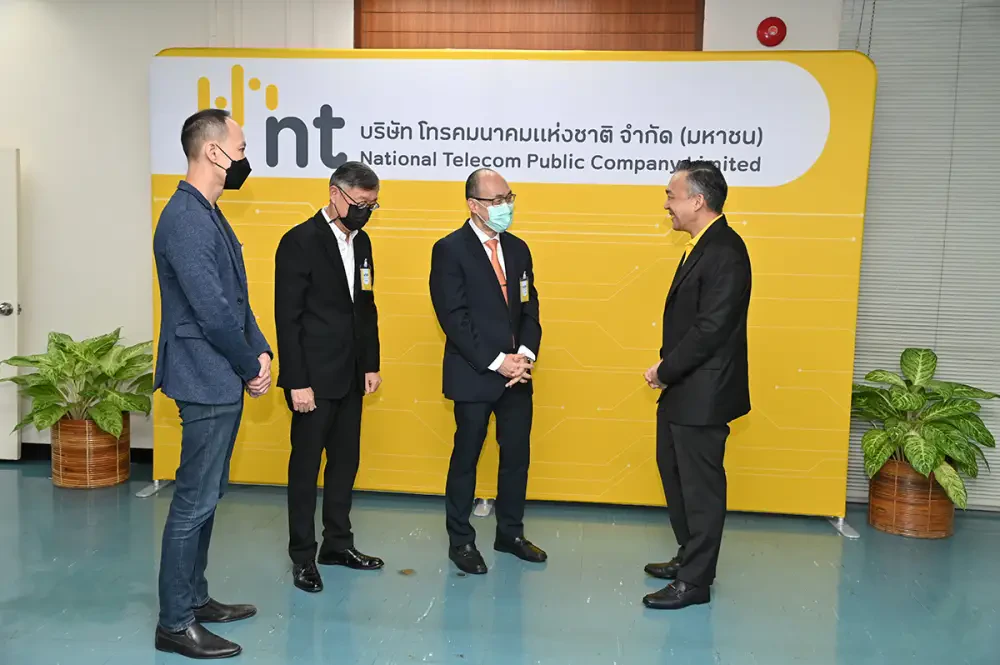 Symphony’s Executive has congratulated to a new appointed president of National Telecom Public Company Limited (NT)