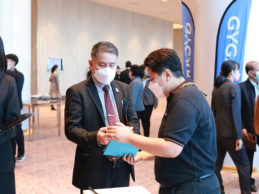 บริษัท ซิมโฟนี่ คอมมูนิเคชั่น จำกัด (มหาชน) ได้เข้าร่วมงานสัมมนาผู้บริหารและครูสถานศึกษาอาชีวศึกษาเอกชนและการประชุมใหญ่สามัญประจำปี ครั้งที่ 47