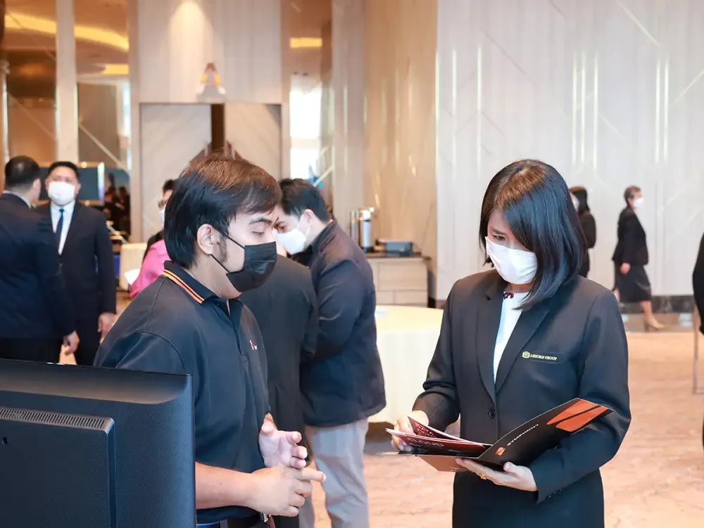 บริษัท ซิมโฟนี่ คอมมูนิเคชั่น จำกัด (มหาชน) ได้เข้าร่วมงานสัมมนาผู้บริหารและครูสถานศึกษาอาชีวศึกษาเอกชนและการประชุมใหญ่สามัญประจำปี ครั้งที่ 47