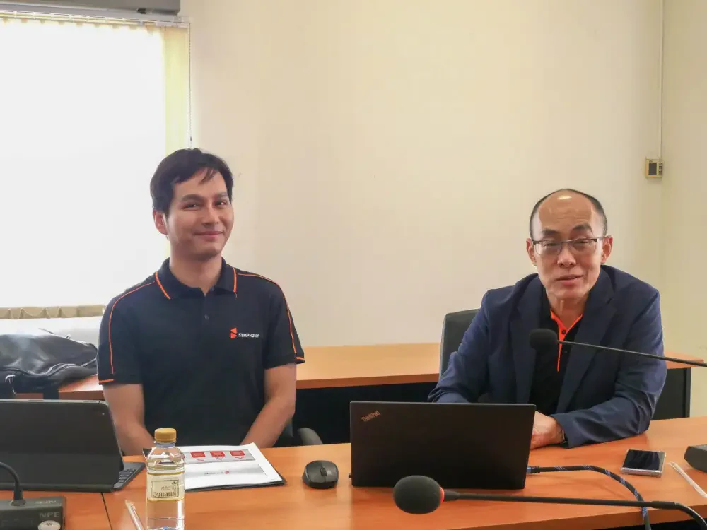 ซิมโฟนี่ คอมมูนิเคชั่น เข้าพบคณะกรรมการสภาอุตสาหกรรมจังหวัดอุดรธานี