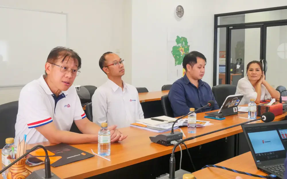 ซิมโฟนี่ คอมมูนิเคชั่น เข้าพบคณะกรรมการสภาอุตสาหกรรมจังหวัดอุดรธานี