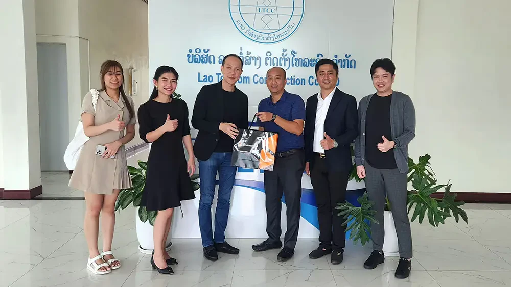 SYMPHONY visited customers and partners in Laos.