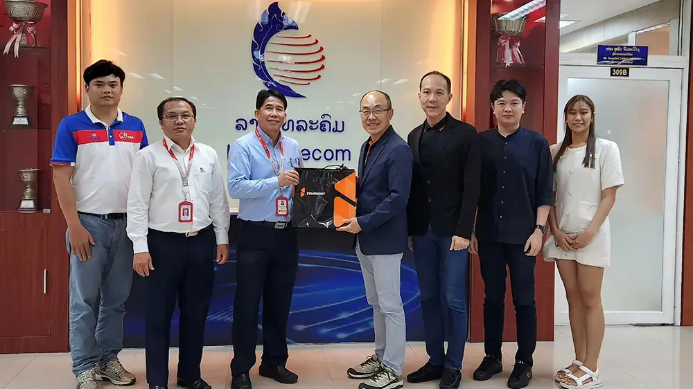 SYMPHONY visited customers and partners in Laos.