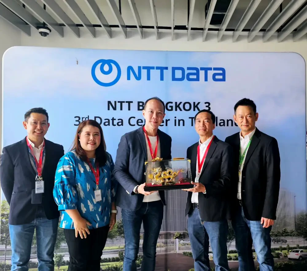 NTT BKK3 Groundbreaking
