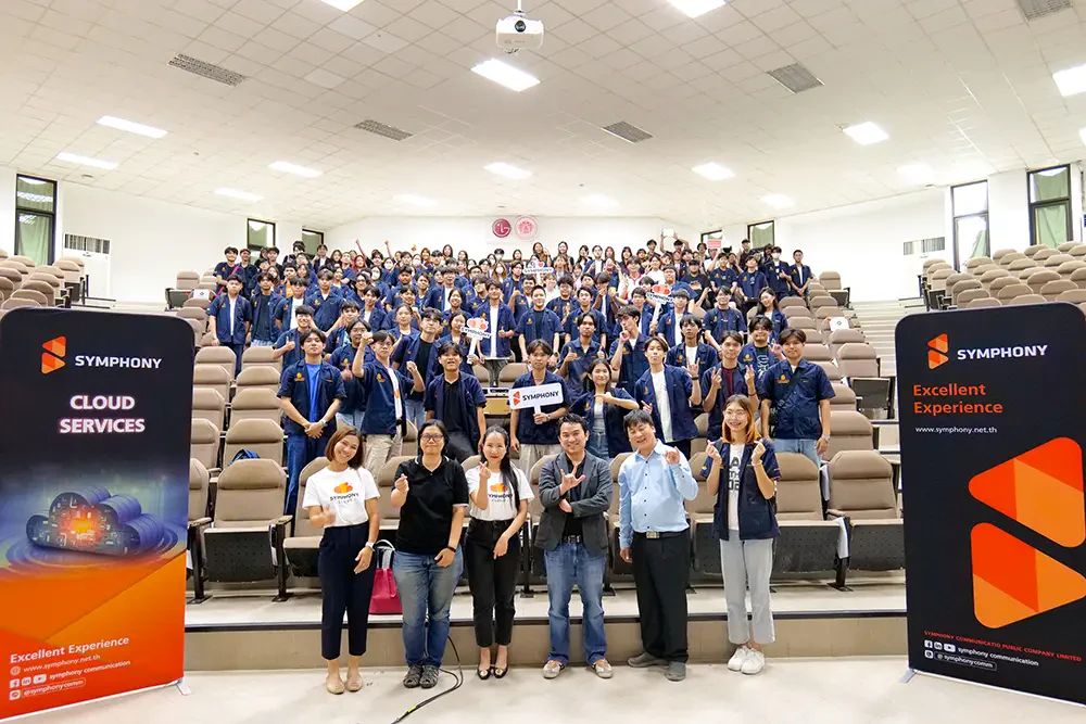 Special Cloud Workshop by SYMPHONY for Engineering Students at KMITL