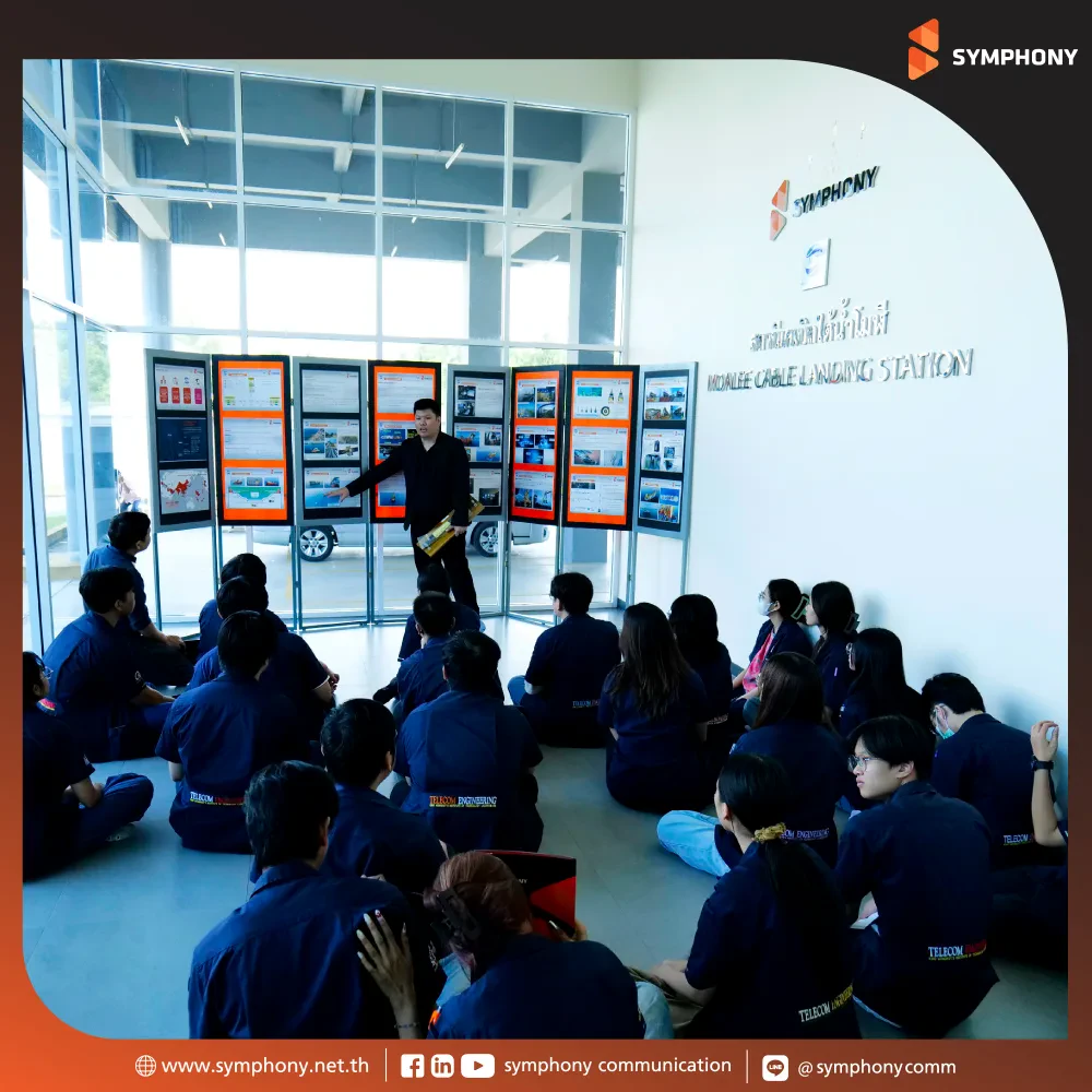 KMITL Engineering Students Explore Cutting-Edge Subsea Cable Technology at SYMPHONY : MOALEE Cable Landing Station