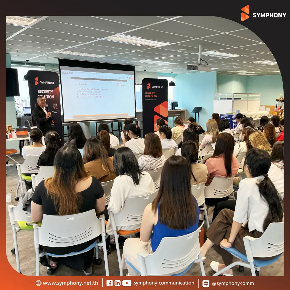 SYMPHONY conducted the “A Cyber Awareness Journey” training to IT Department of Sumitomo Mitsui Auto Leasing & Service (Thailand) Co., Ltd.