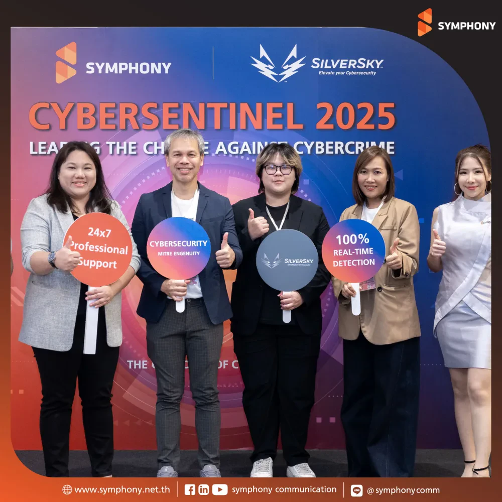 SYMPHONY Partners with SILVERSKY to Launch “MxDR” – Thailand’s First Comprehensive Cybersecurity Service