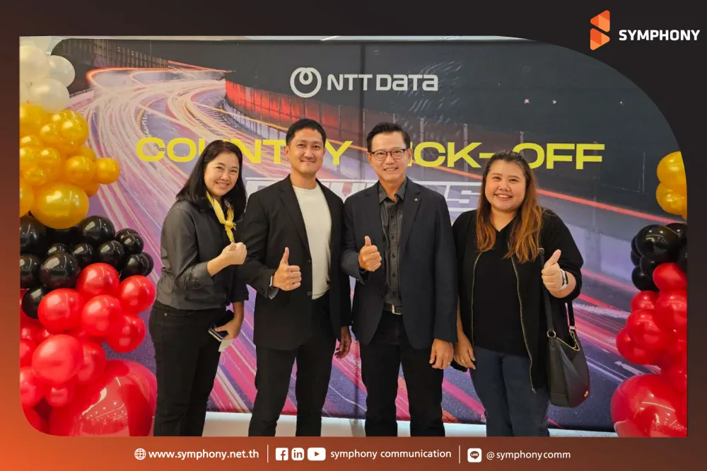 SYMPHONY joins NTT DATA Country Kick-off Drive’25 – Speed for All