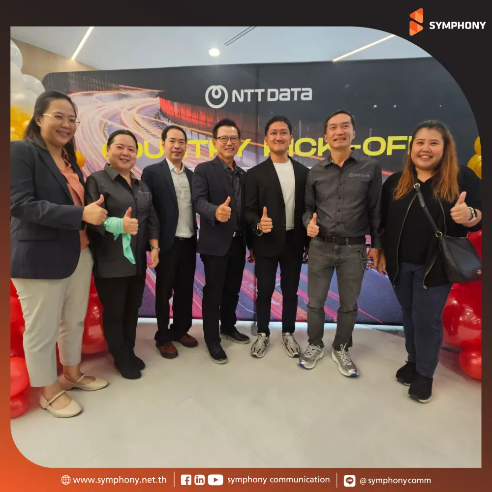 SYMPHONY joins NTT DATA Country Kick-off Drive’25 – Speed for All