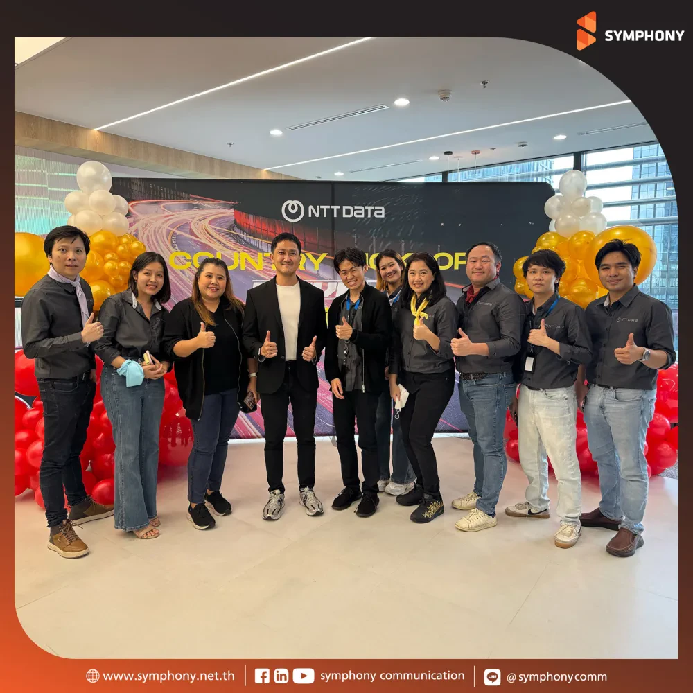 SYMPHONY joins NTT DATA Country Kick-off Drive’25 – Speed for All
