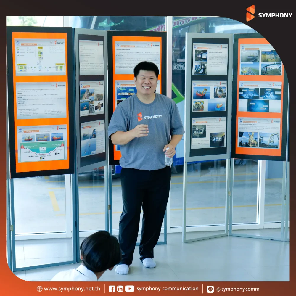Electronic Division, Tharn Technology College visits SYMPHONY: MOALEE Cable Landing Station, Rayong