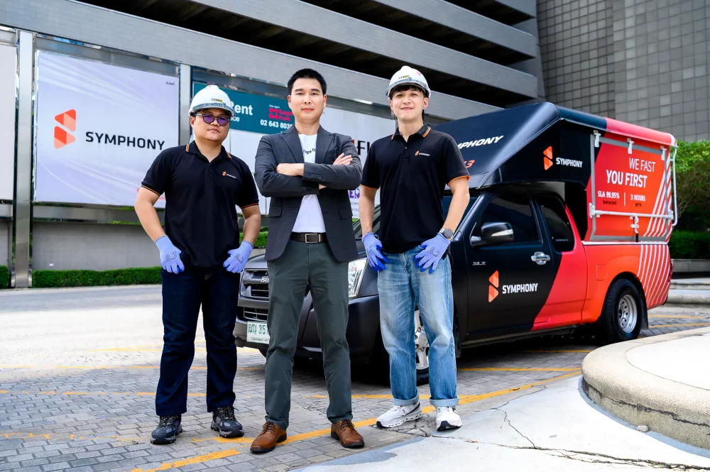 SYMPHONY Mobile Generator Vehicle: Double Backup for Your Business Continuity