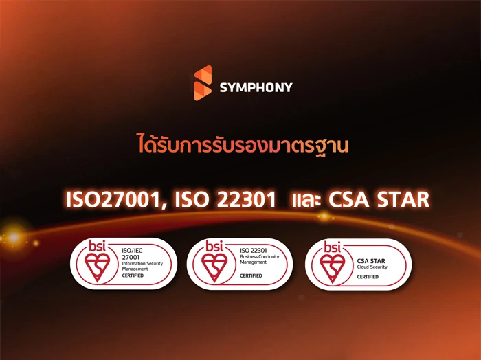 การรับรองตามมาตรฐานสากลที่เกี่ยวข้องกับการให้บริการทางเทคโนโลยี